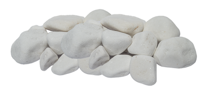 Камни для каменки декоративные  белые. Decorative stones  white 10 kg