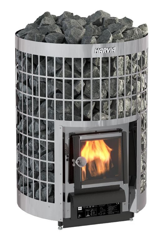 Дровяная каменка Harvia Cilindro 20 Steel